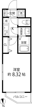 白金高輪レジデンスの物件間取画像